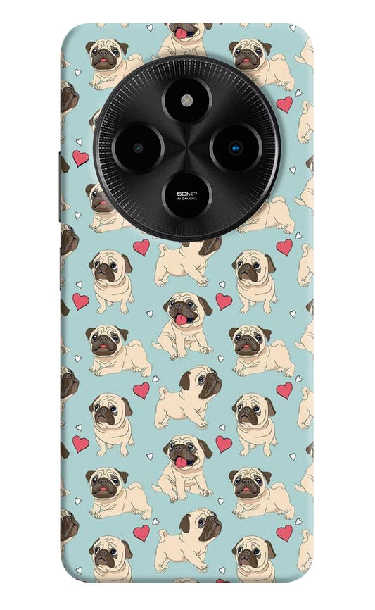 Pug Dog Poco M7 5G Hard Case Back Cover by Casekaro
