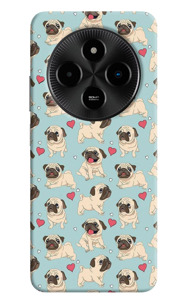 Pug Dog Poco M7 5G Hard Case Back Cover by Casekaro
