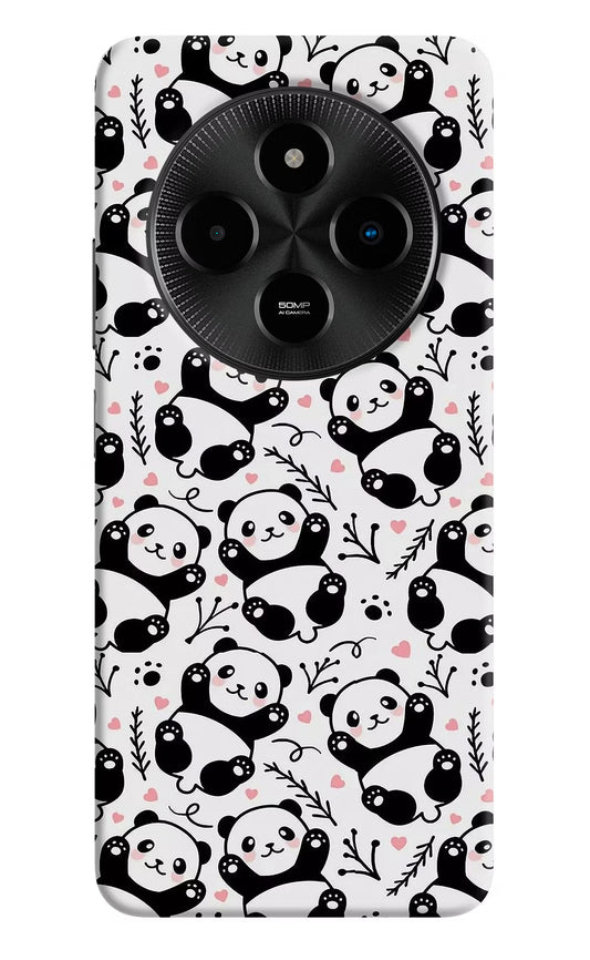 Cute Panda Poco M7 5G Hard Case Back Cover by Casekaro