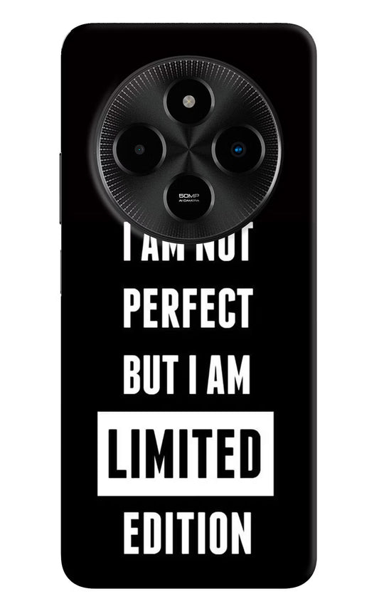 I Am Not Perfect But I Am Limited Edition Poco M7 5G Hard Case Back Cover by Casekaro