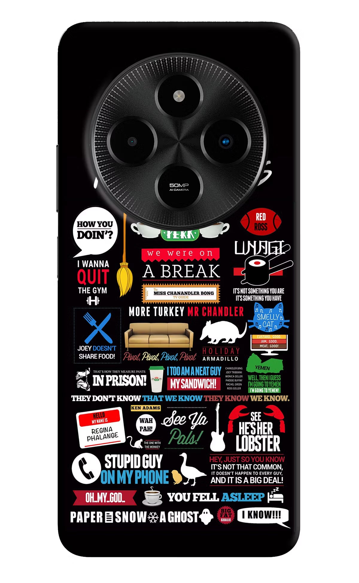 FRIENDS Poco M7 5G Hard Case Back Cover by Casekaro