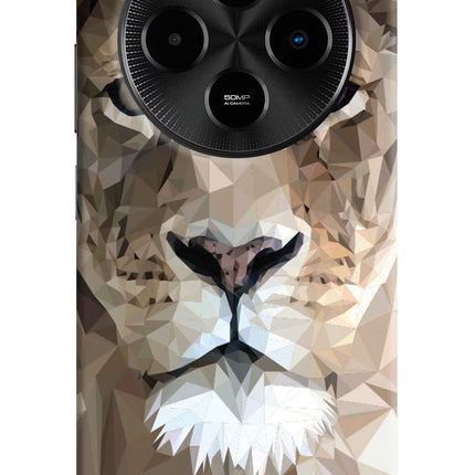Lion Art Poco M7 5G Hard Case Back Cover by Casekaro
