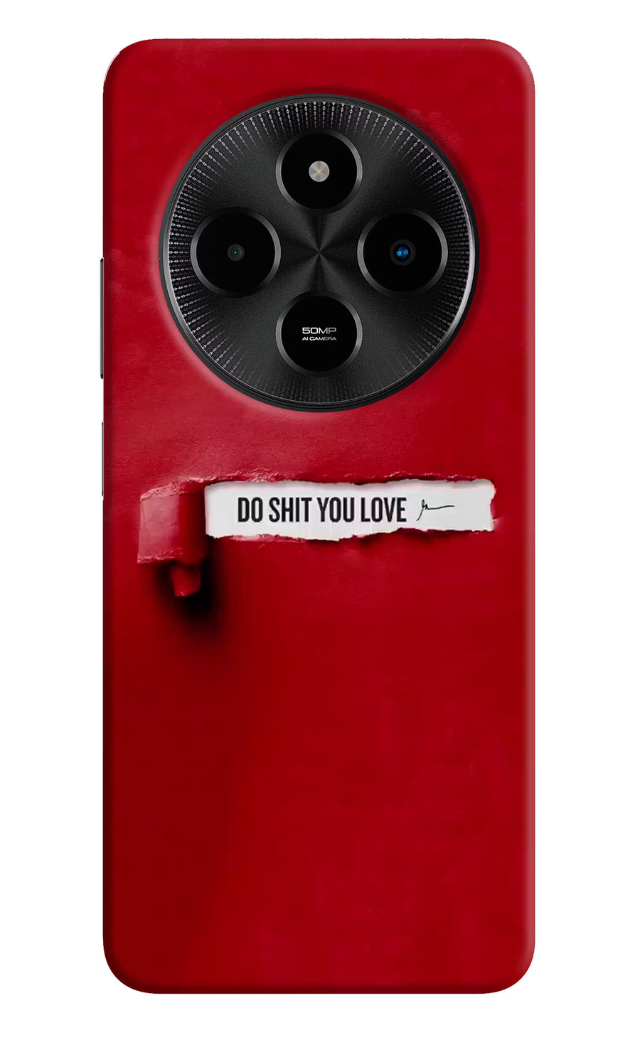 Do Shit You Love Poco M7 5G Back Cover, Hard case