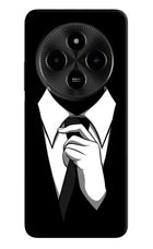 Black Tie Poco M7 5G Hard Case Back Cover by Casekaro