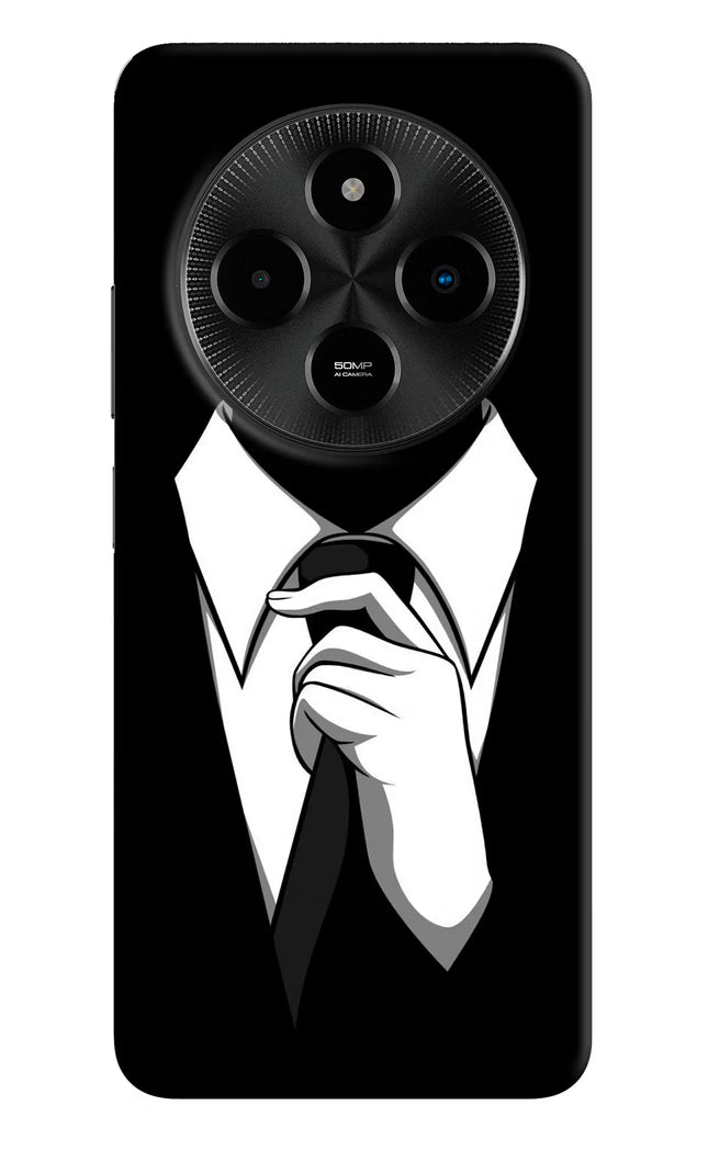 Black Tie Poco M7 5G Hard Case Back Cover by Casekaro