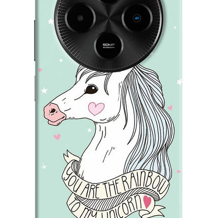 Unicorn Wallpaper Poco M7 5G Hard Case Back Cover by Casekaro
