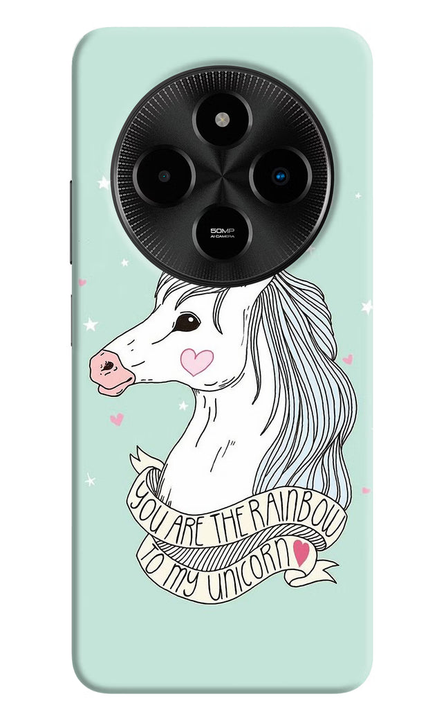 Unicorn Wallpaper Poco M7 5G Hard Case Back Cover by Casekaro