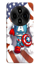 Captain America Poco M7 5G Hard Case Back Cover by Casekaro