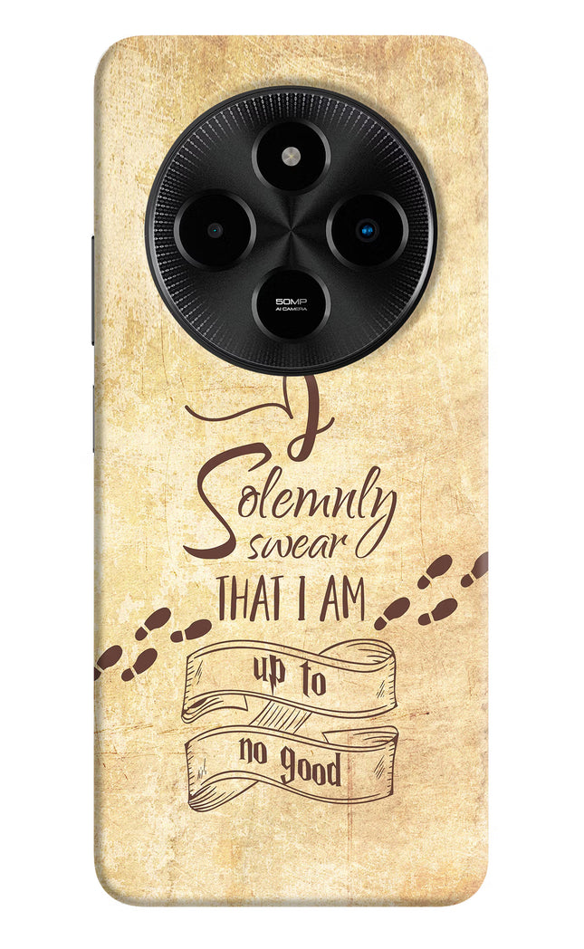I Solemnly swear that i up to no good Poco M7 5G Hard Case Back Cover by Casekaro