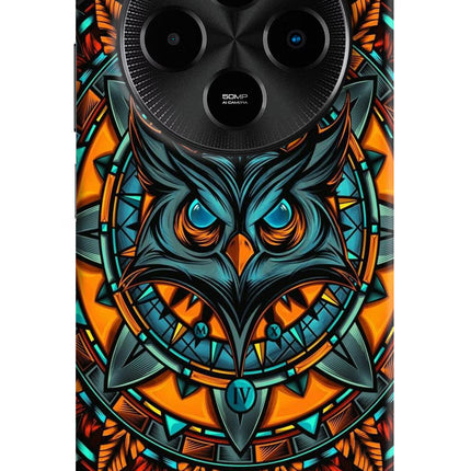 Angry Owl Art Poco M7 5G Hard Case Back Cover by Casekaro