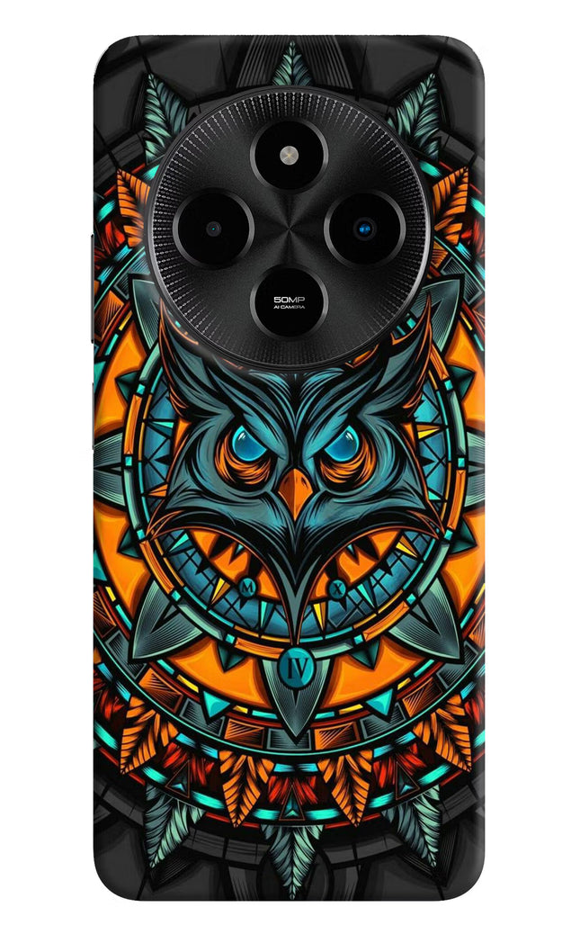 Angry Owl Art Poco M7 5G Hard Case Back Cover by Casekaro