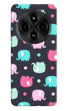 Elephants Poco M7 5G Hard Case Back Cover by Casekaro