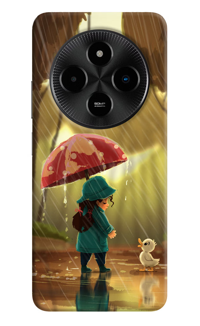 Rainy Day Poco M7 5G Hard Case Back Cover by Casekaro
