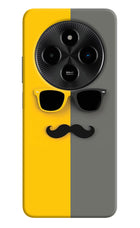 Sunglasses with Mustache Poco M7 5G Hard Case Back Cover by Casekaro
