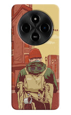 Adventurous Poco M7 5G Hard Case Back Cover by Casekaro