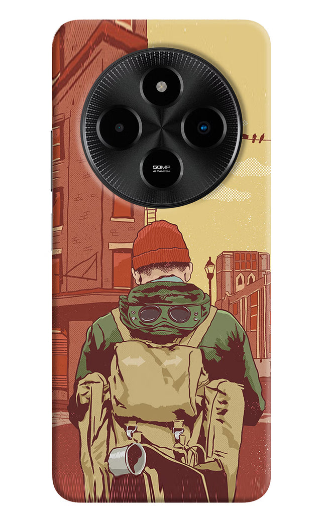 Adventurous Poco M7 5G Hard Case Back Cover by Casekaro