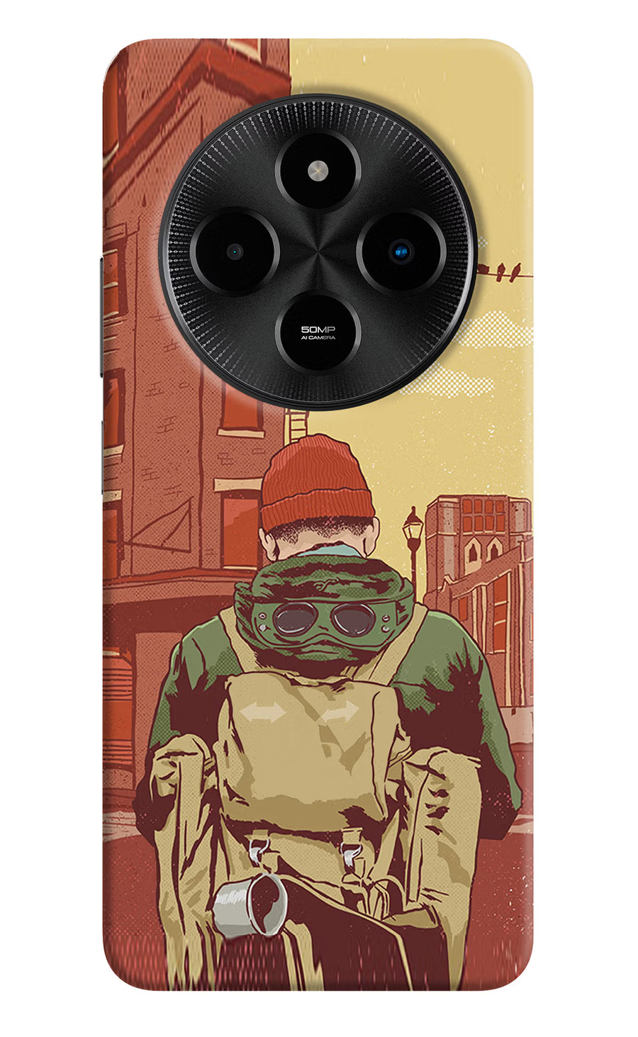 Adventurous Poco M7 5G Back Cover, Hard case