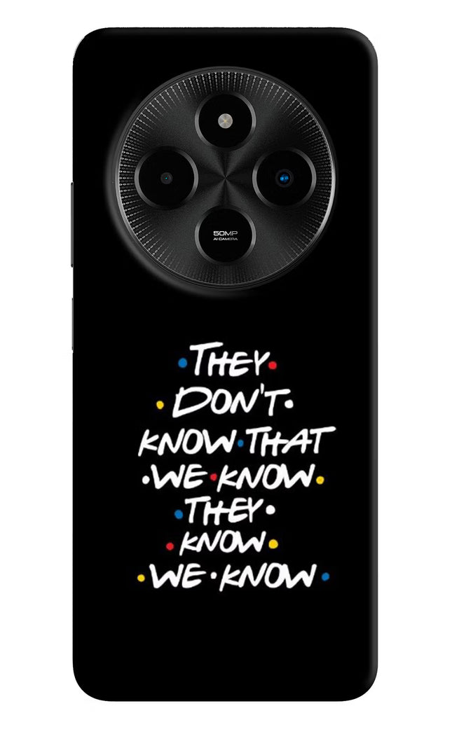 FRIENDS Dialogue Poco M7 5G Hard Case Back Cover by Casekaro