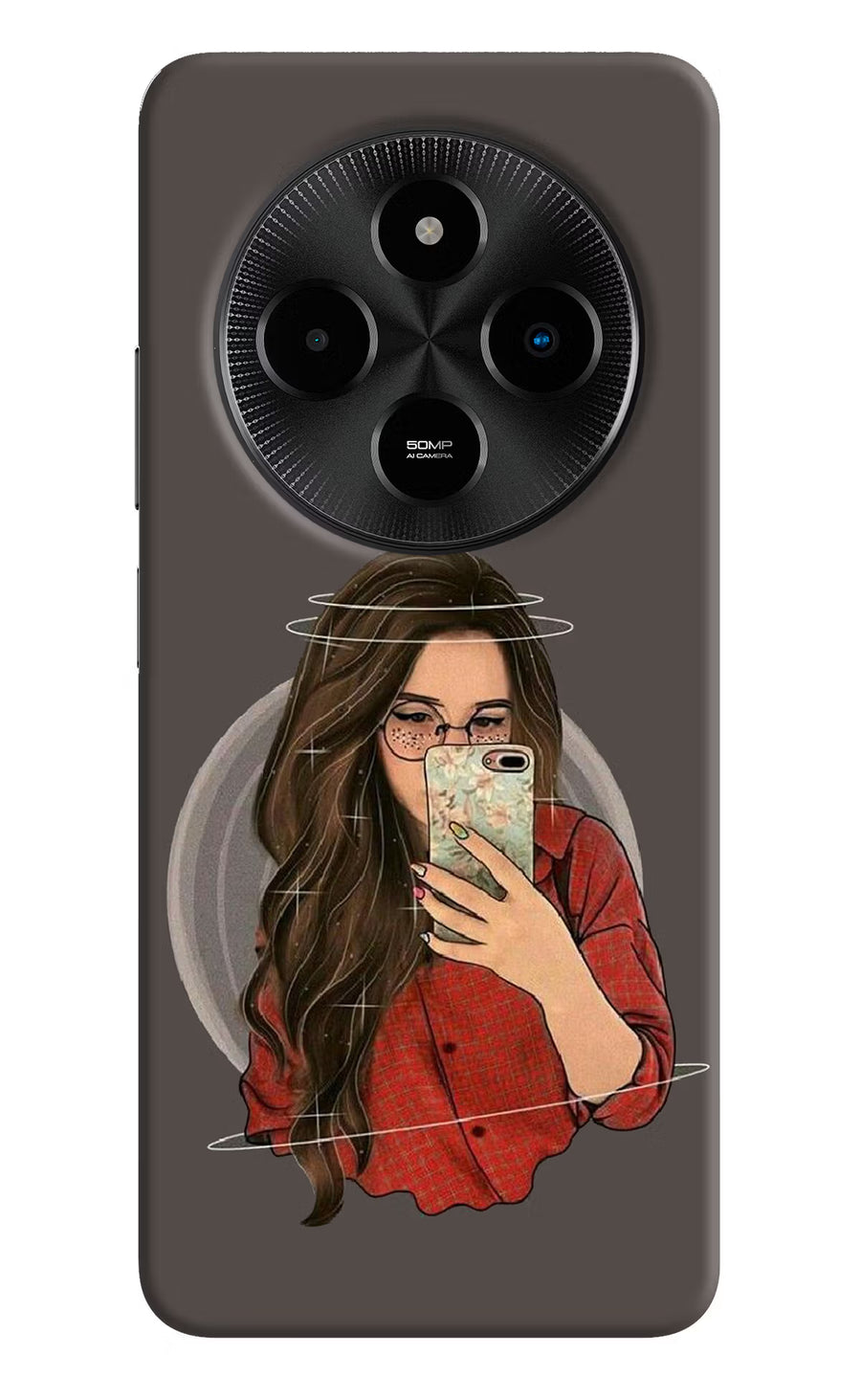 Selfie Queen Poco M7 5G Back Cover, Hard case