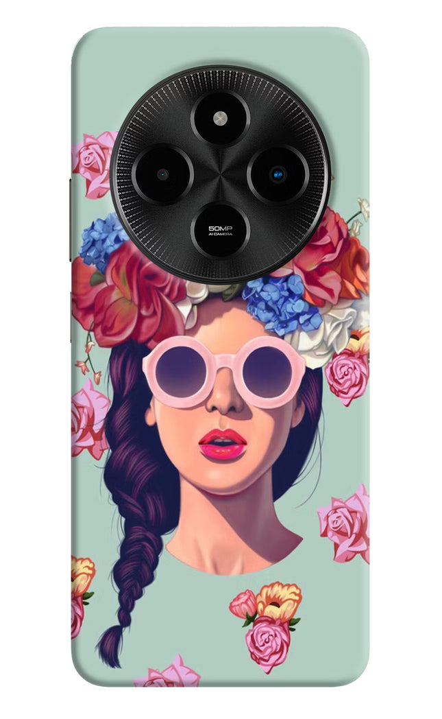 Pretty Girl Poco M7 5G Hard Case Back Cover by Casekaro