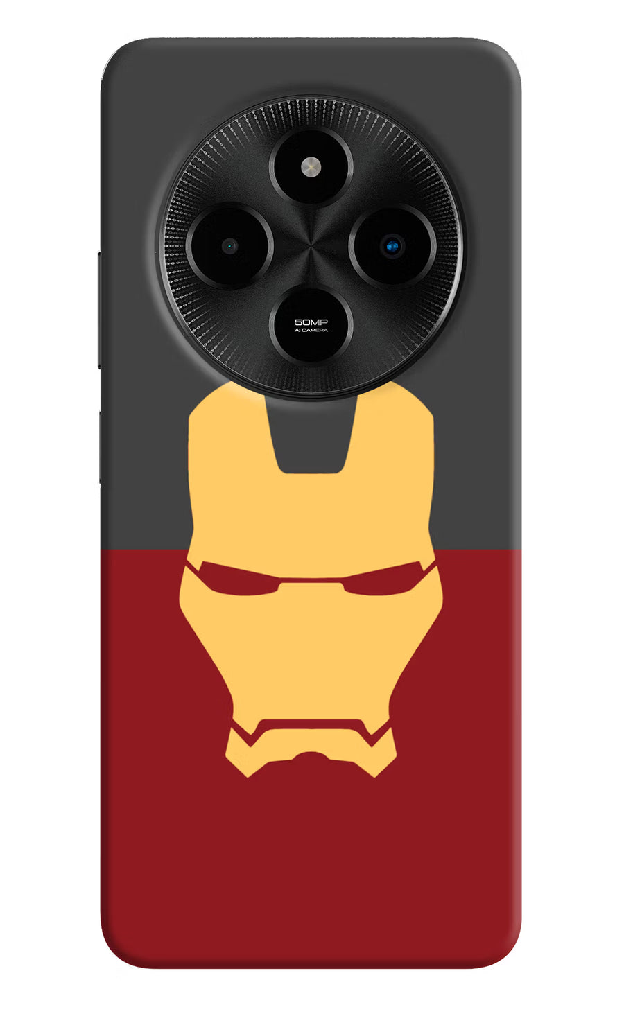 Ironman Poco M7 5G Back Cover, Hard case