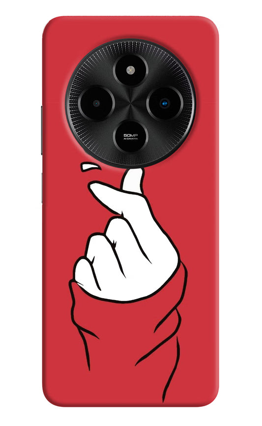 Korean Love Sign Poco M7 5G Hard Case Back Cover by Casekaro