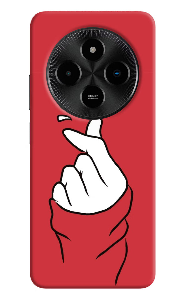 Korean Love Sign Poco M7 5G Hard Case Back Cover by Casekaro