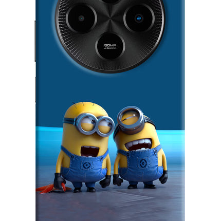 Minion Laughing Poco M7 5G Hard Case Back Cover by Casekaro