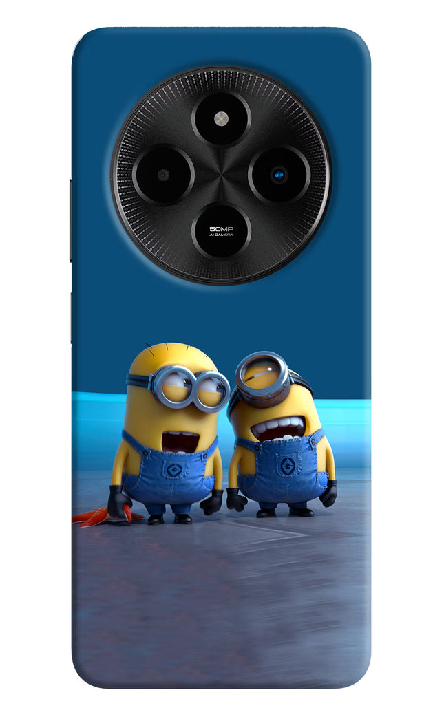 Minion Laughing Poco M7 5G Hard Case Back Cover by Casekaro