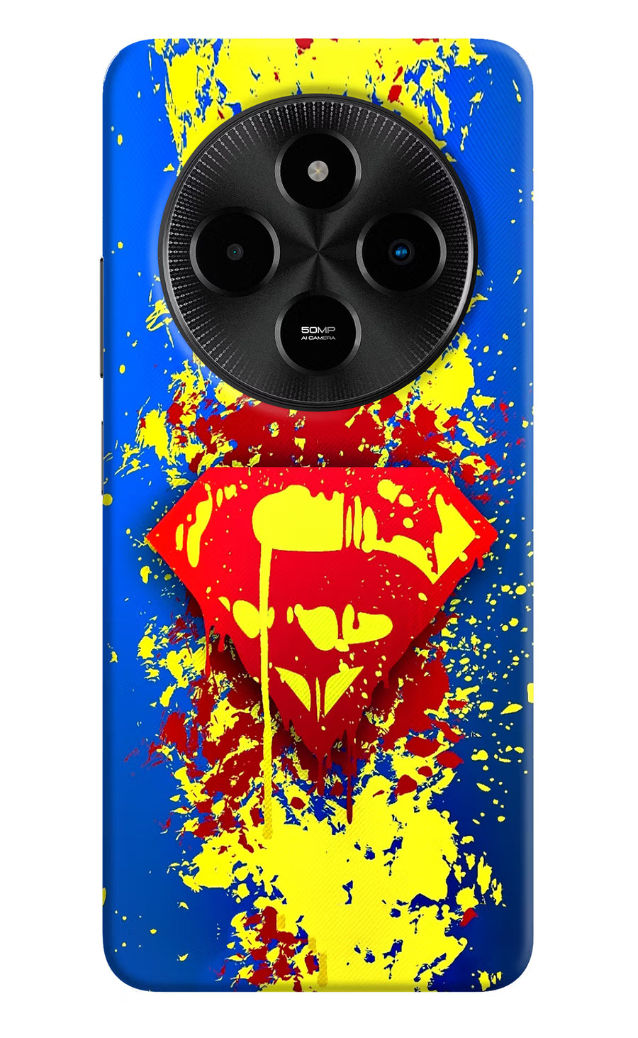 Superman logo Poco M7 5G Back Cover, Hard case