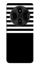 Black and White Print Poco M7 5G Hard Case Back Cover by Casekaro