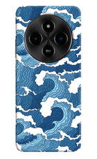 Blue Waves Poco M7 5G Hard Case Back Cover by Casekaro