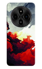 Fire Cloud Poco M7 5G Hard Case Back Cover by Casekaro