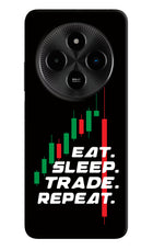 Eat Sleep Trade Repeat Poco M7 5G Hard Case Back Cover by Casekaro