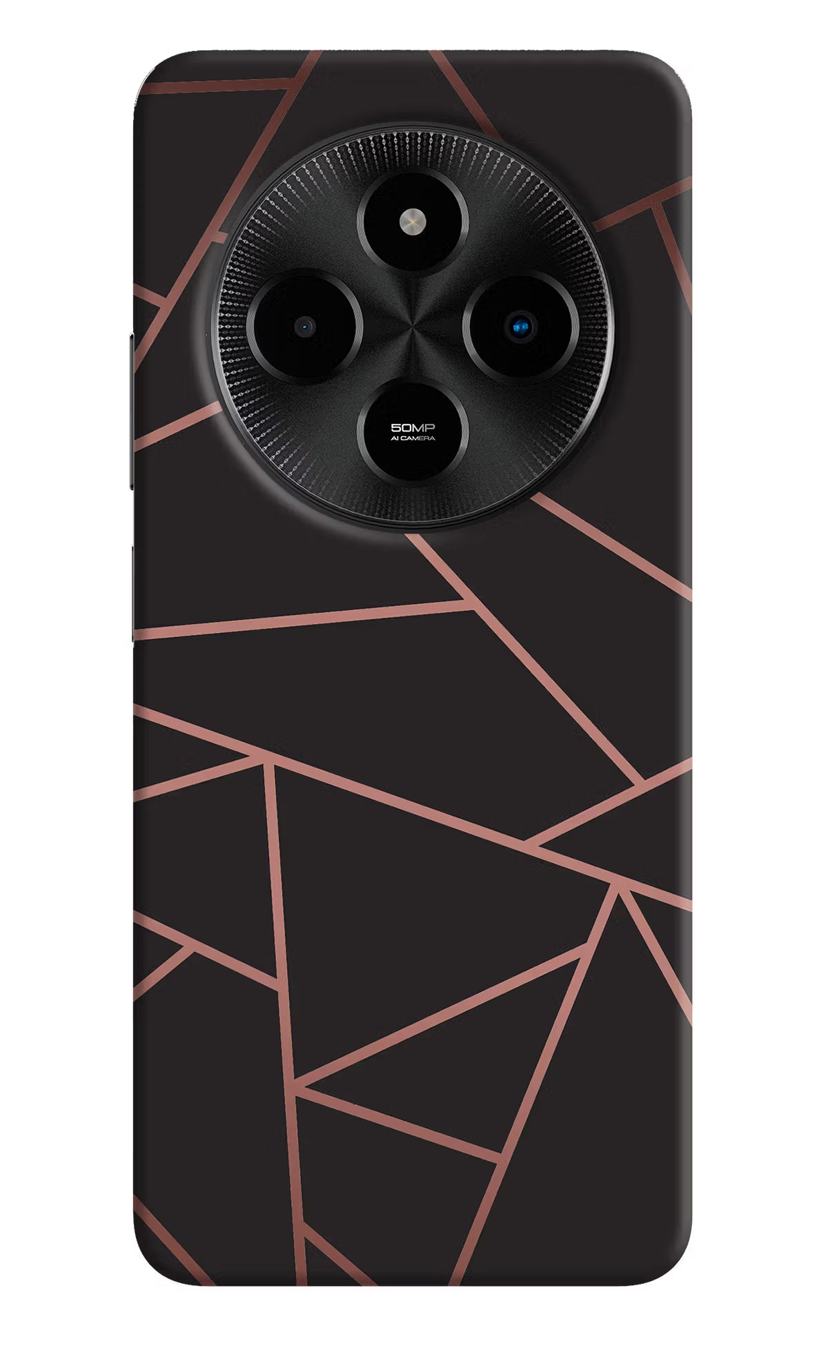 Geometric Pattern Poco M7 5G Hard Case Back Cover by Casekaro