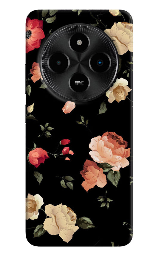 Flowers Poco M7 5G Hard Case Back Cover by Casekaro