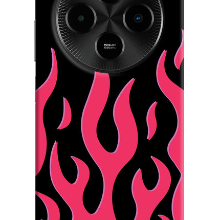 Fire Flames Poco M7 5G Hard Case Back Cover by Casekaro