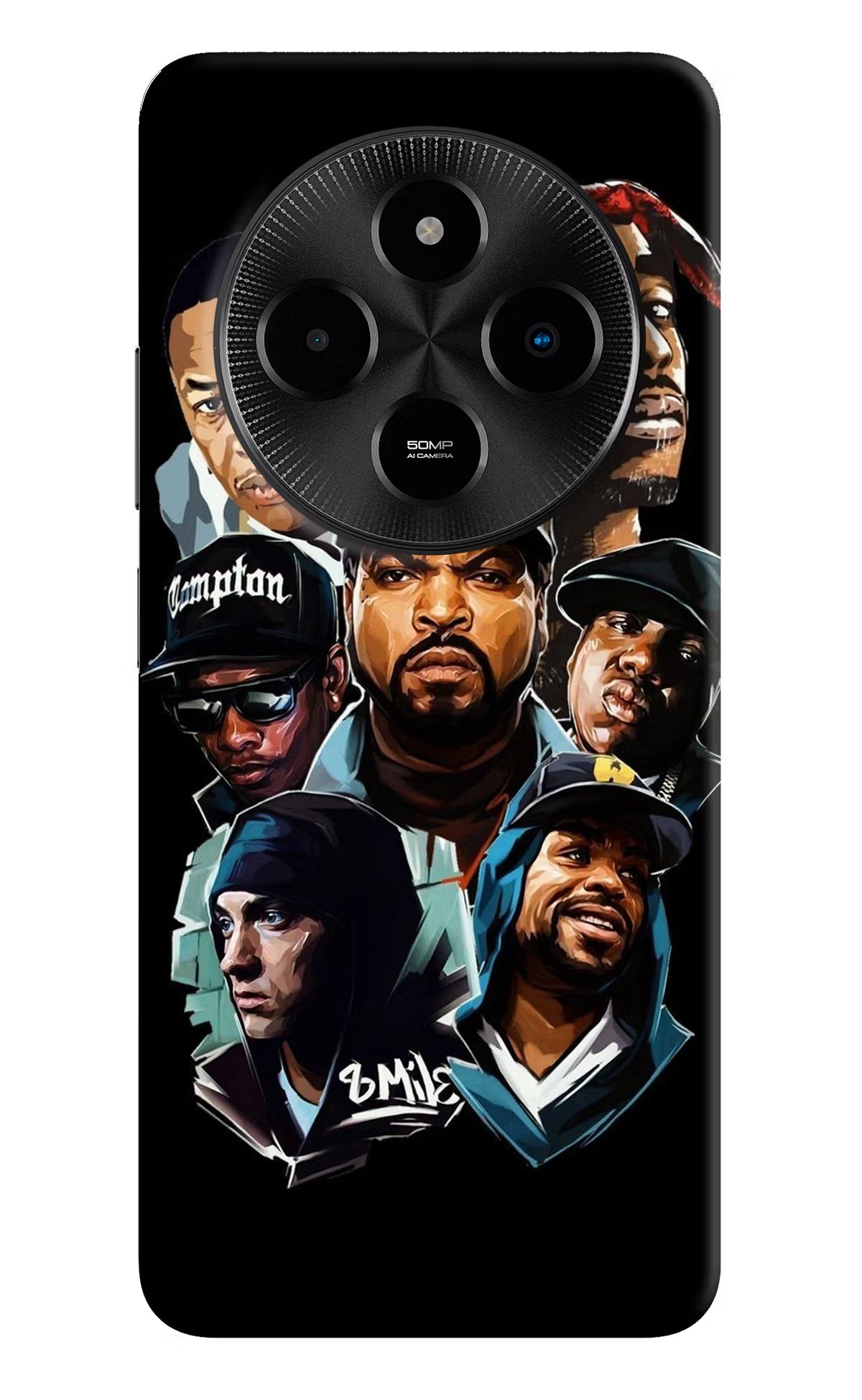 Rappers Poco M7 5G Hard Case Back Cover by Casekaro