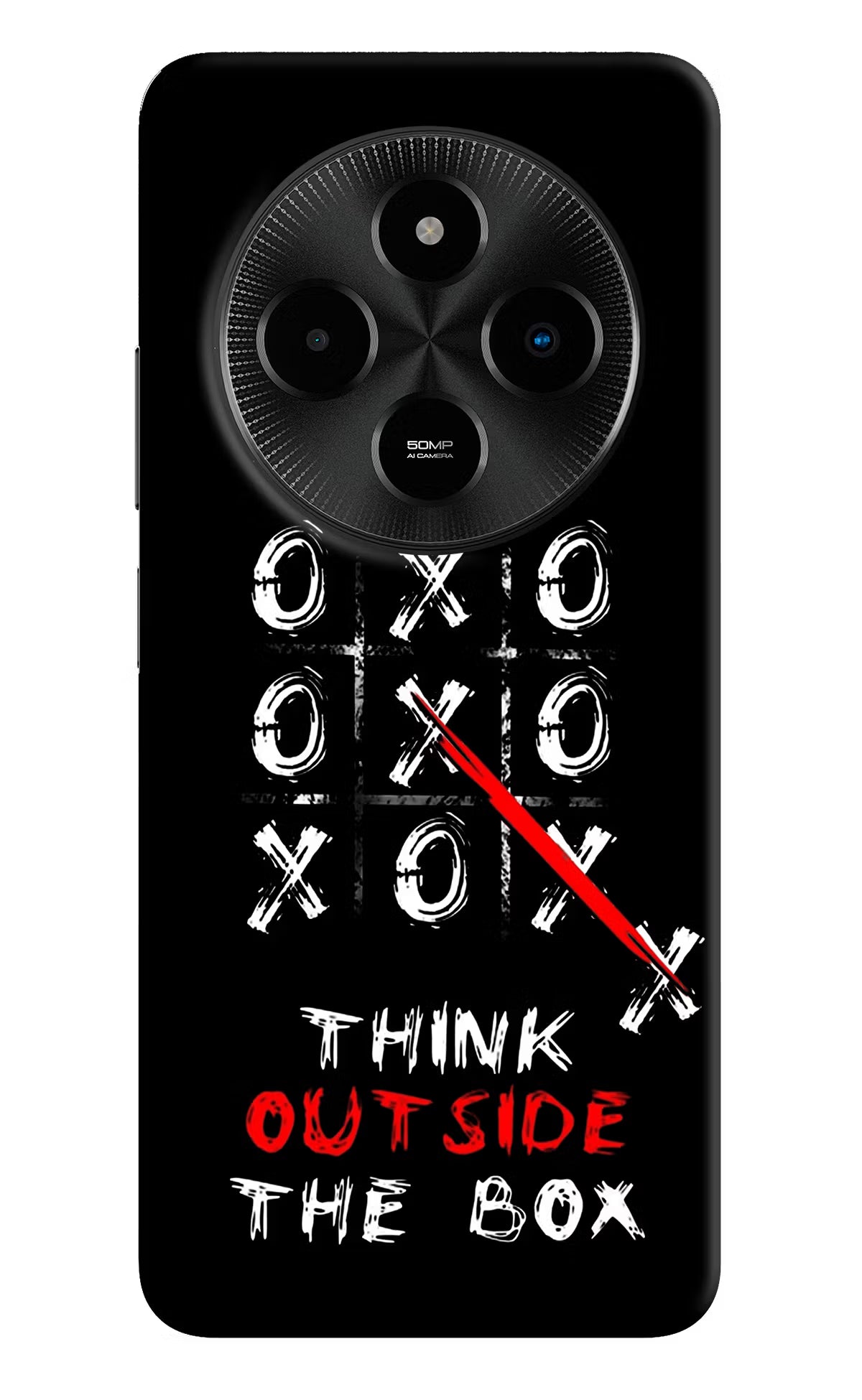 Think out of the BOX Poco M7 5G Hard Case Back Cover by Casekaro