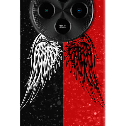 Wings Poco M7 5G Hard Case Back Cover by Casekaro