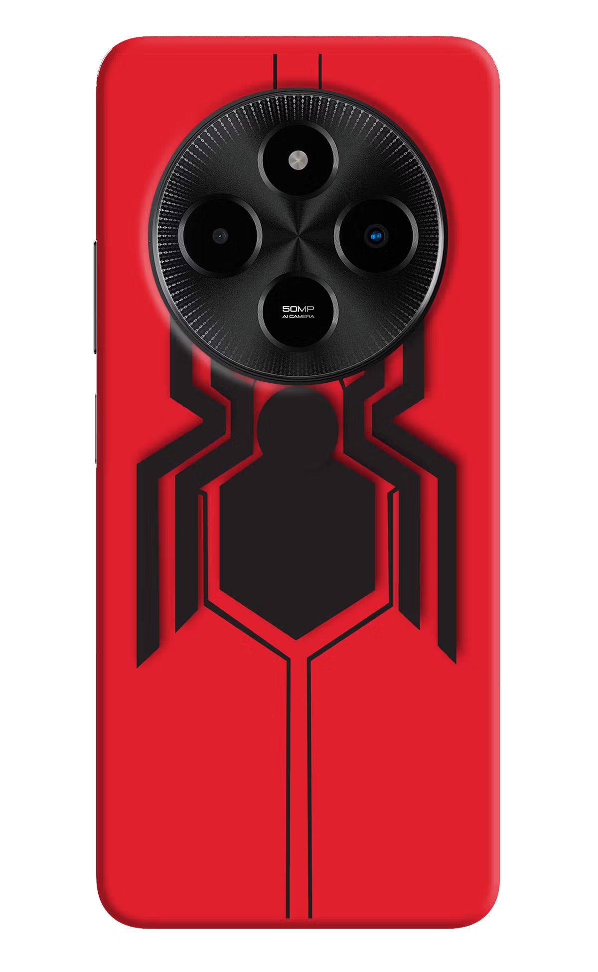 Spider Poco M7 5G Hard Case Back Cover by Casekaro