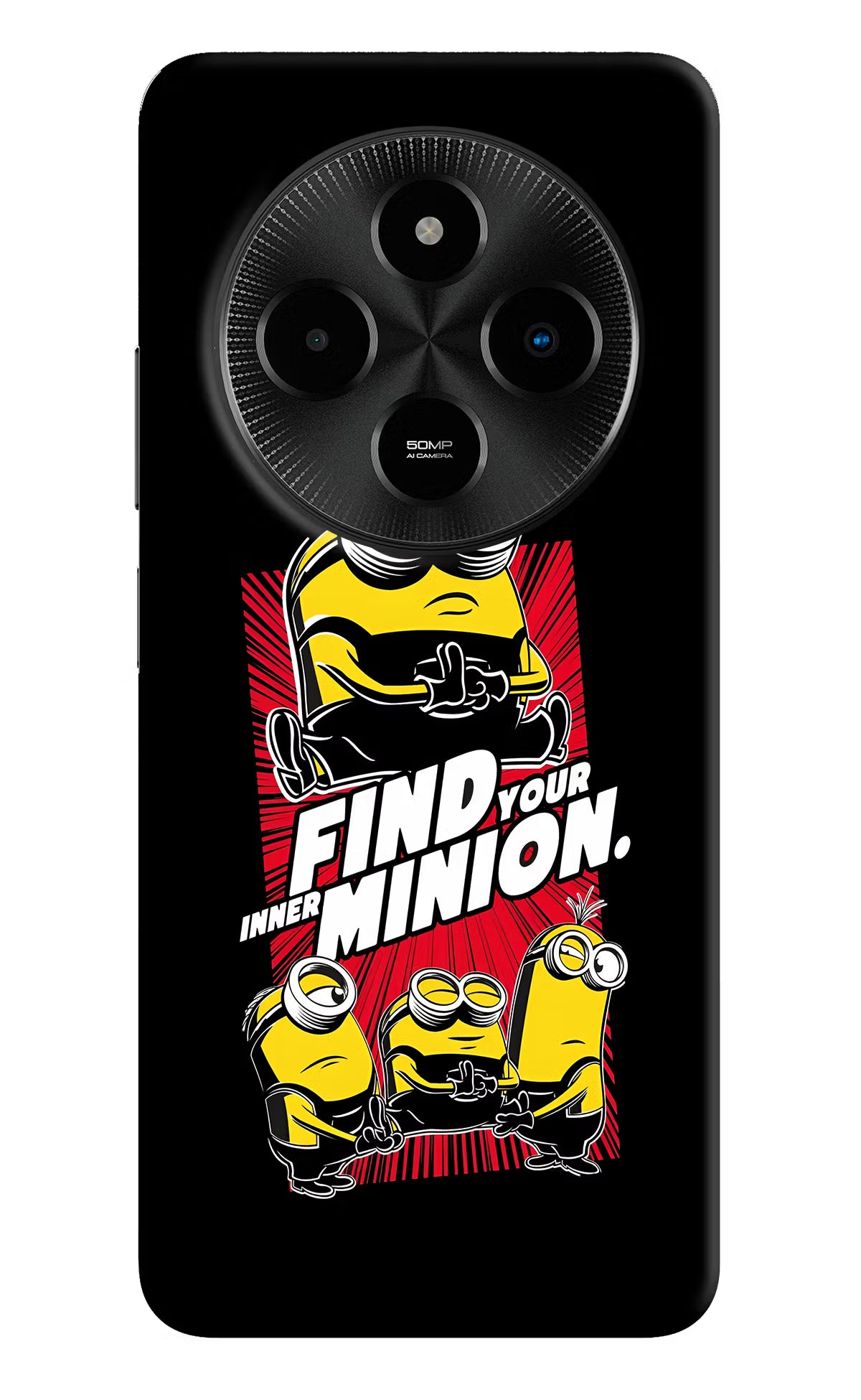 Find your inner Minion Poco M7 5G Hard Case Back Cover by Casekaro