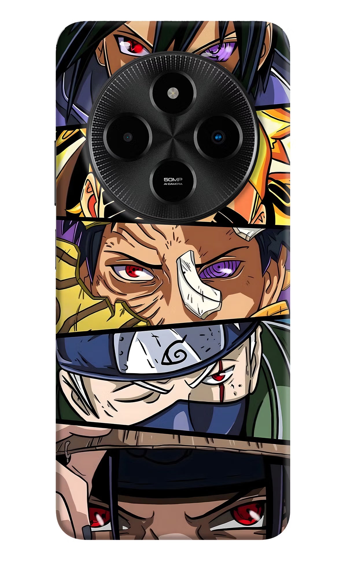 Naruto Character Poco M7 5G Hard Case Back Cover by Casekaro