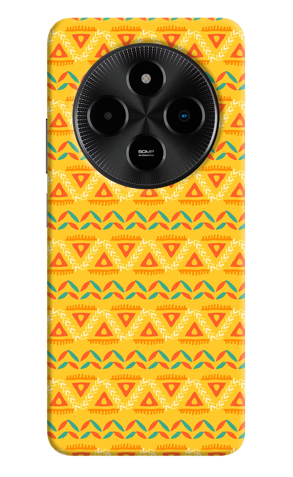 Tribal Pattern Poco M7 5G Hard Case Back Cover by Casekaro