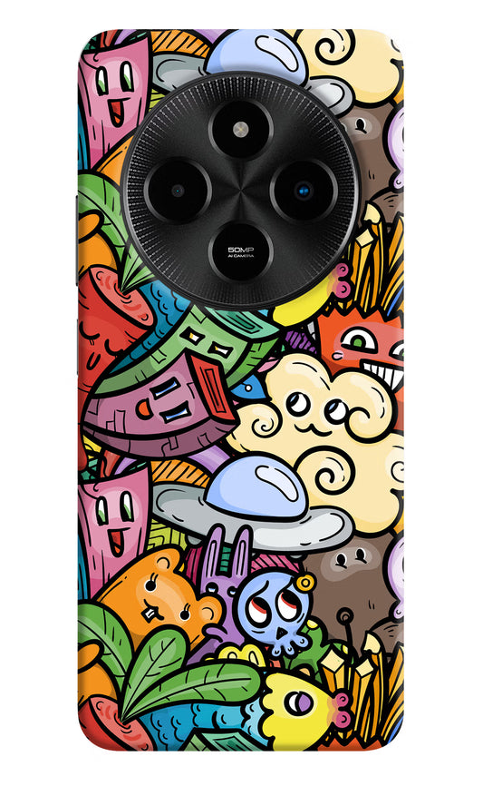 Veggie Doodle Poco M7 5G Hard Case Back Cover by Casekaro