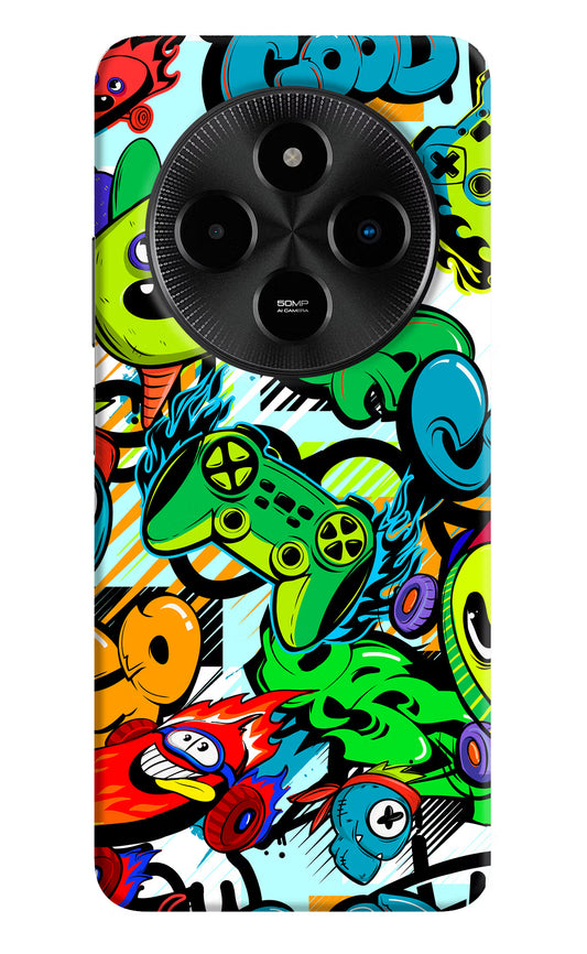 Game Doodle Poco M7 5G Hard Case Back Cover by Casekaro