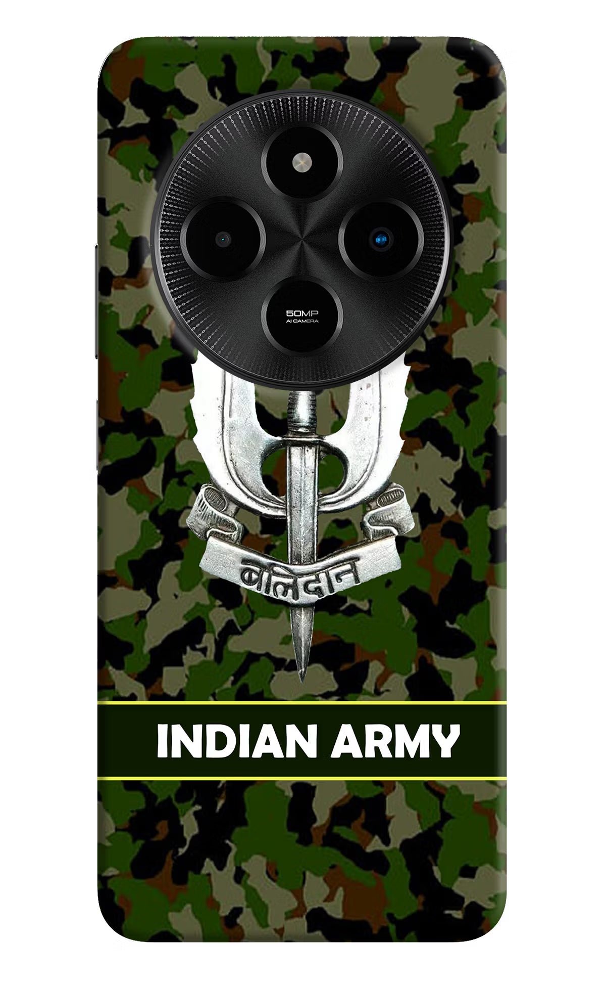Balidan Indian Logo Poco M7 5G Hard Case Back Cover by Casekaro