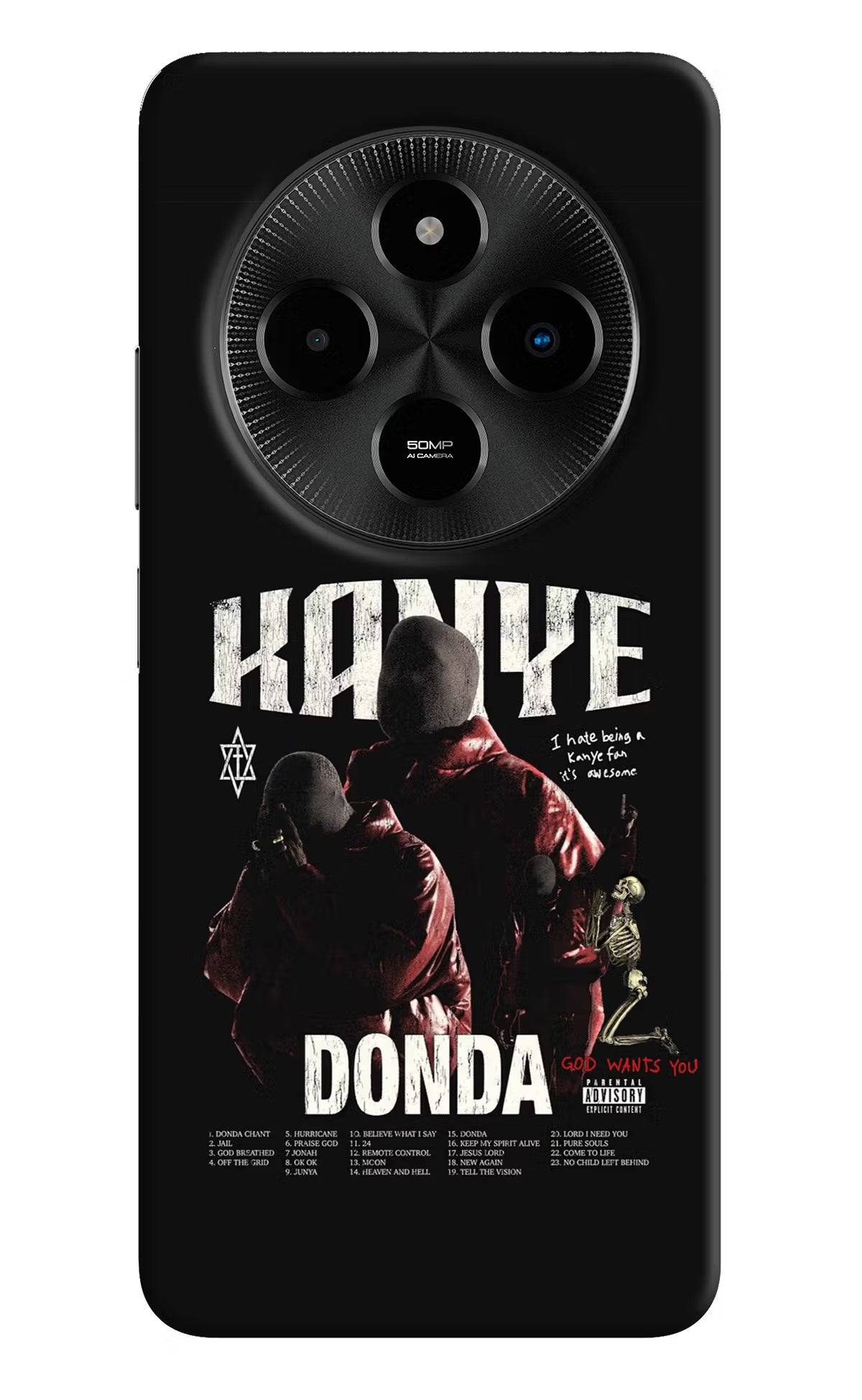 Donda Kanye West Poco M7 5G Hard Case Back Cover by Casekaro