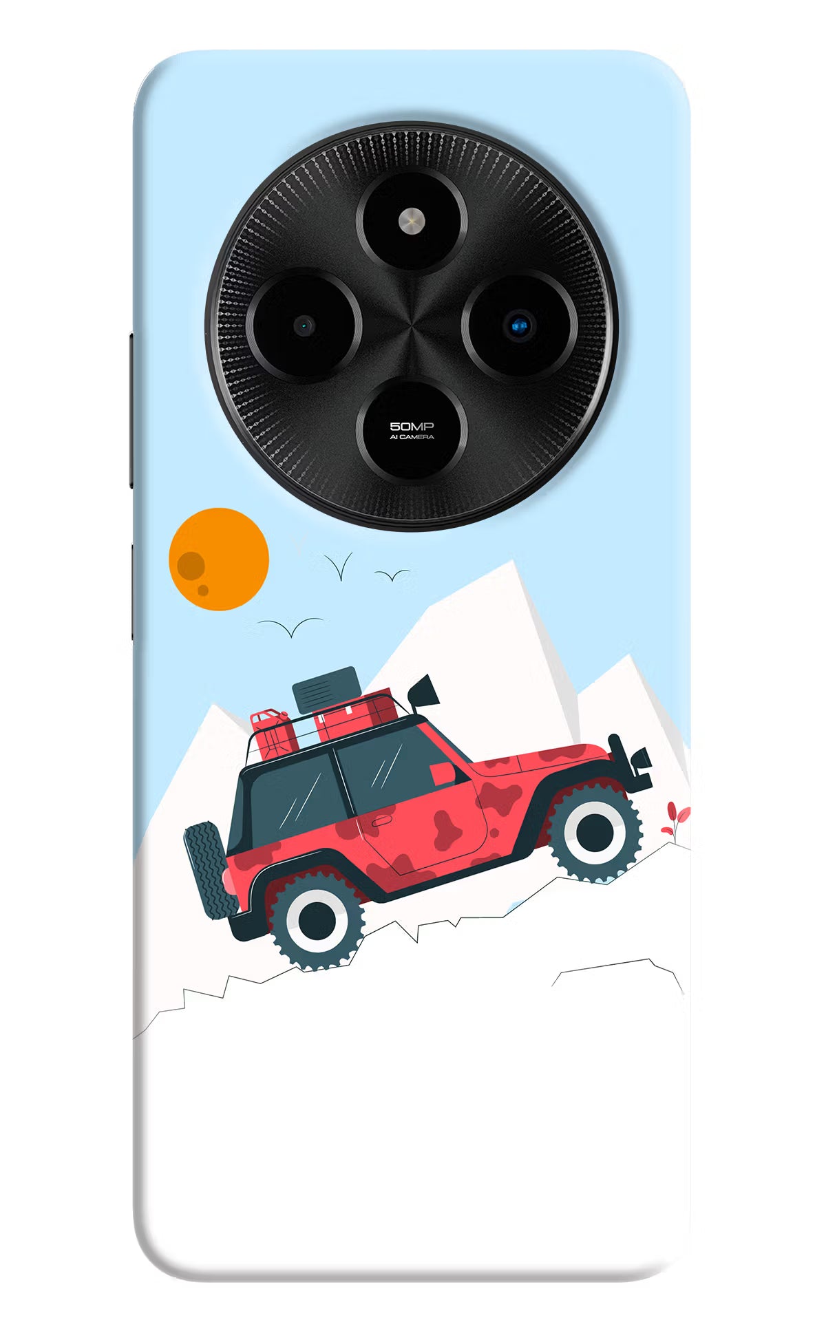 Mountain Trail Beast Poco M7 5G Hard Case Back Cover by Casekaro