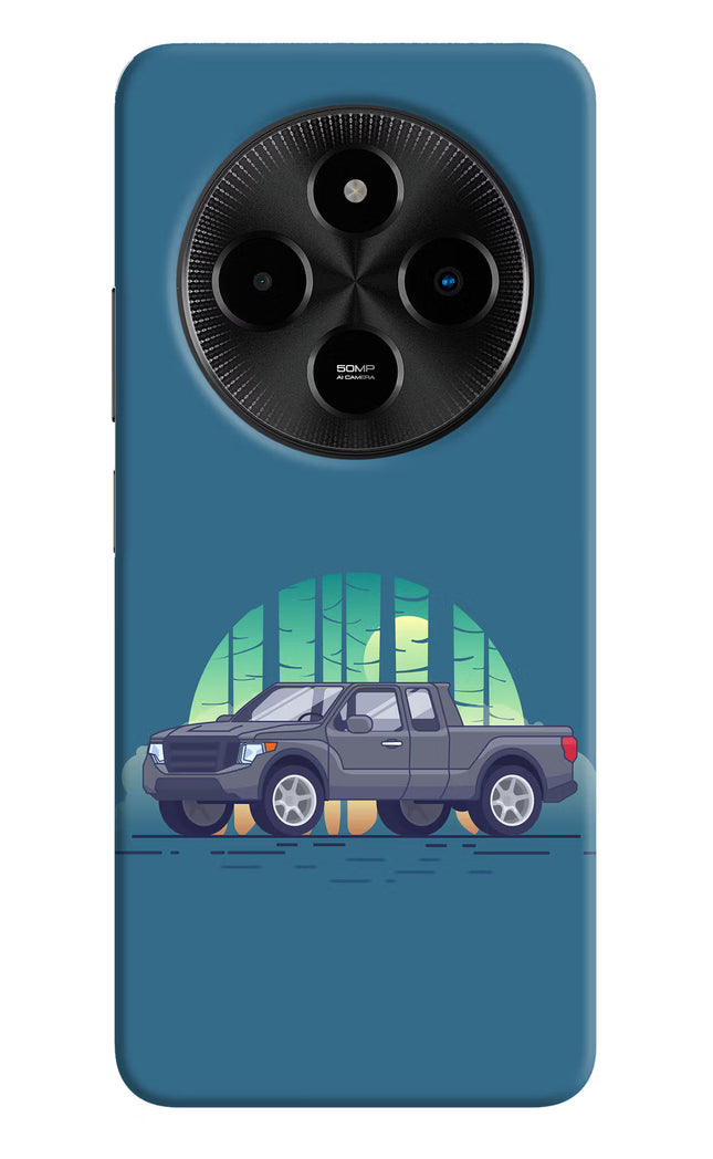 Retro Garage Vibe Poco M7 5G Hard Case Back Cover by Casekaro